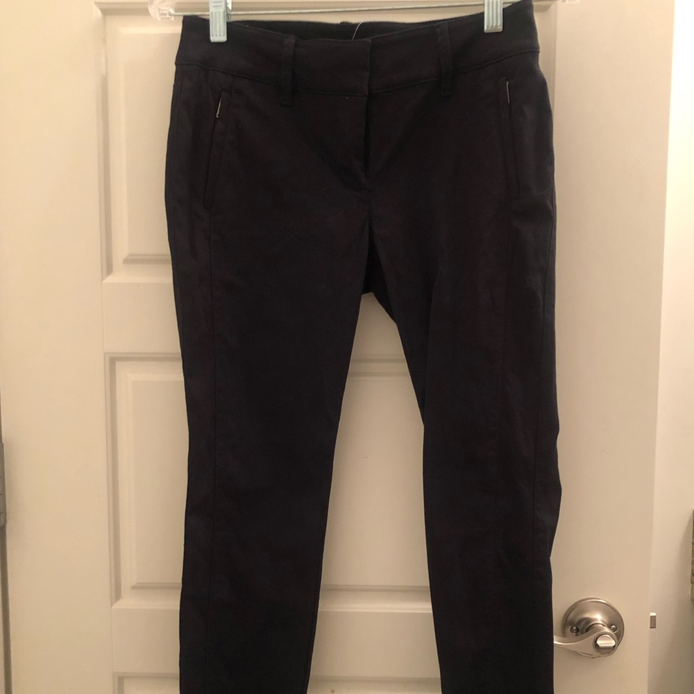 Loft black cropped work pants. Never been worn!